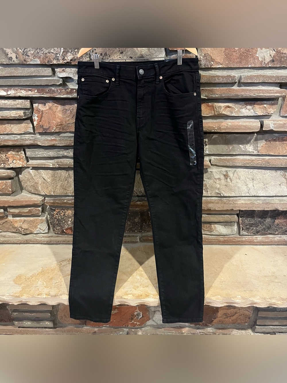American Eagle Airflex+ Athletic Fit Black Stretch Jeans